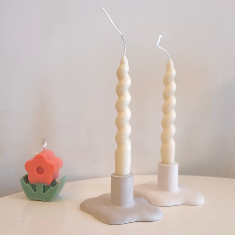 【定制化礼物】烛光晚餐蜡烛 Twist装饰形香薰蜡烛 一支装 - 香薰/精油/线香 - 其他材质 