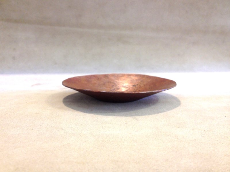 Visible City器物之三・红铜小碟(浅) - 摆饰 - 其他金属 咖啡色