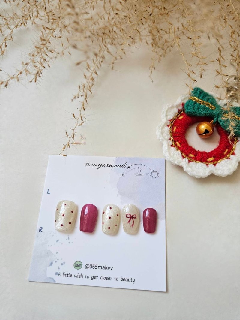 手工穿戴甲 /  莓果圆舞曲  / 图甲型为短梯 - 其他 - 塑料 金色