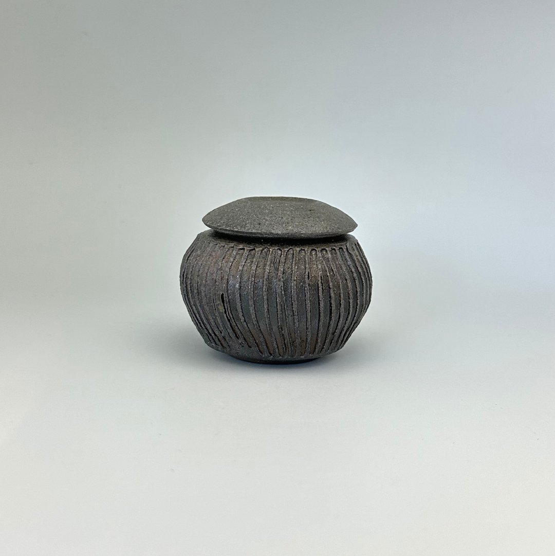 柴烧迷你茶仓 - 茶具/茶杯 - 陶 咖啡色