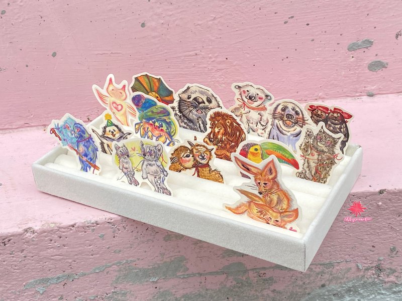 【礼物首选】【Abbysounique 全系列】水波雅纹贴 - 贴纸 - 纸 多色