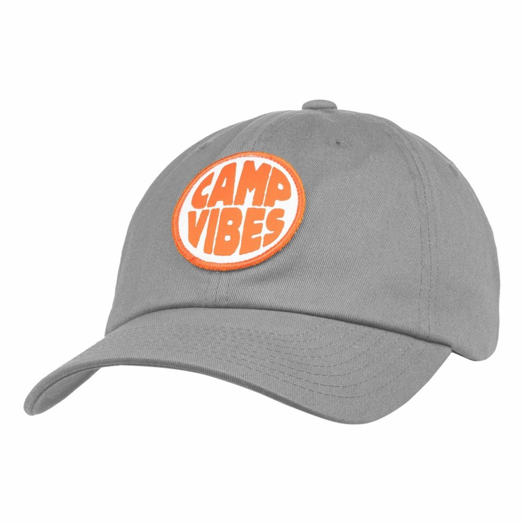 POLER CAMP VIBES PATCH DAD HAT 鸭舌帽 老帽 灰色 - 帽子 - 其他材质 灰色