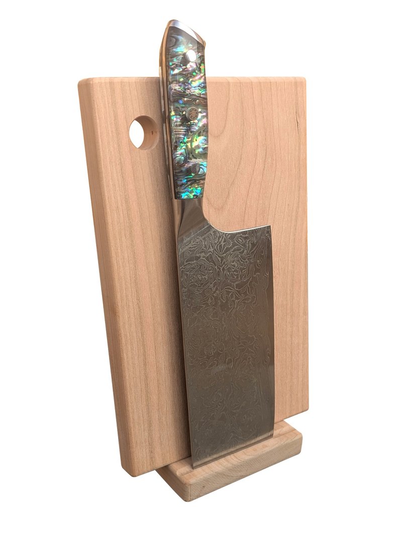 北美樱桃木原木独板砧板 无胶无漆手工实木切菜板 Dao Living - 托盘/砧板 - 木头 