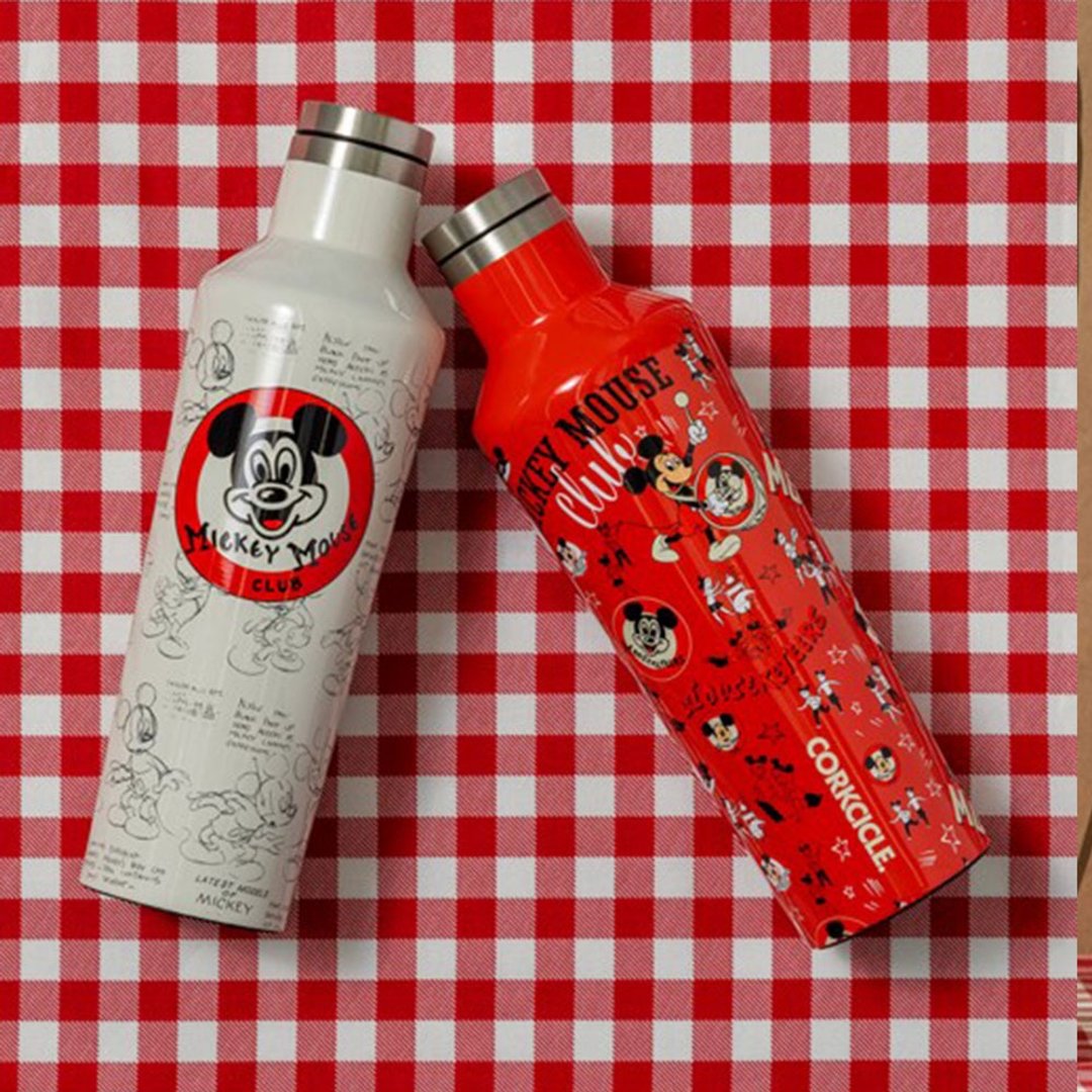 【出清5折】CORKCICLE 米老鼠俱乐部 三层真空易口瓶 475ML-共两 - 保温瓶/保温杯 - 其他材质 多色