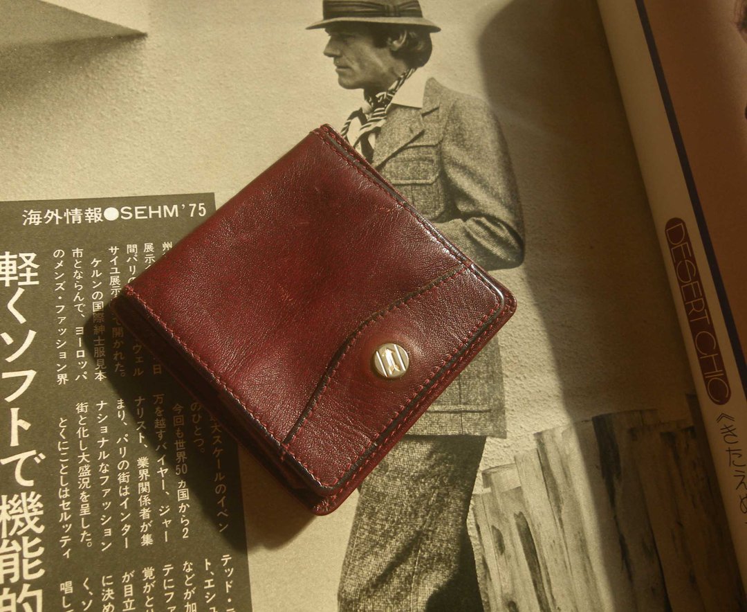 【老时光 OLD-TIME】早期二手老包德国GOLD PFEIL零钱包 - 收纳用品 - 其他材质 多色