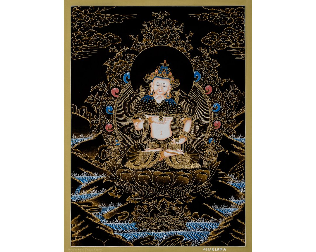金刚萨埵唐卡 | 西藏金刚萨埵艺术 | 佛教画作 - 墙贴/壁贴 - 其他材质 多色