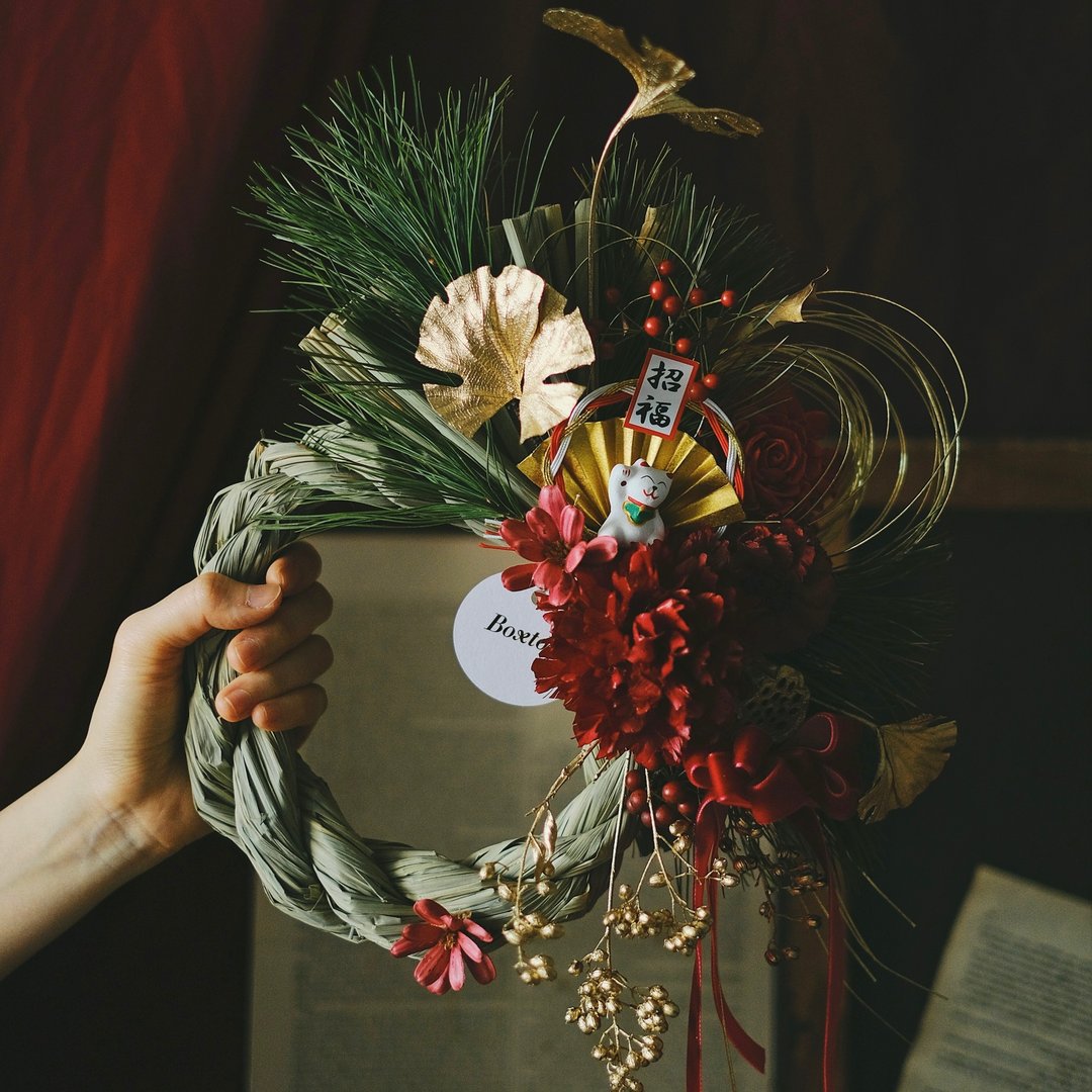 季节花艺│祈福开运注连绳│花艺手作 - 植栽 - 植物．花 