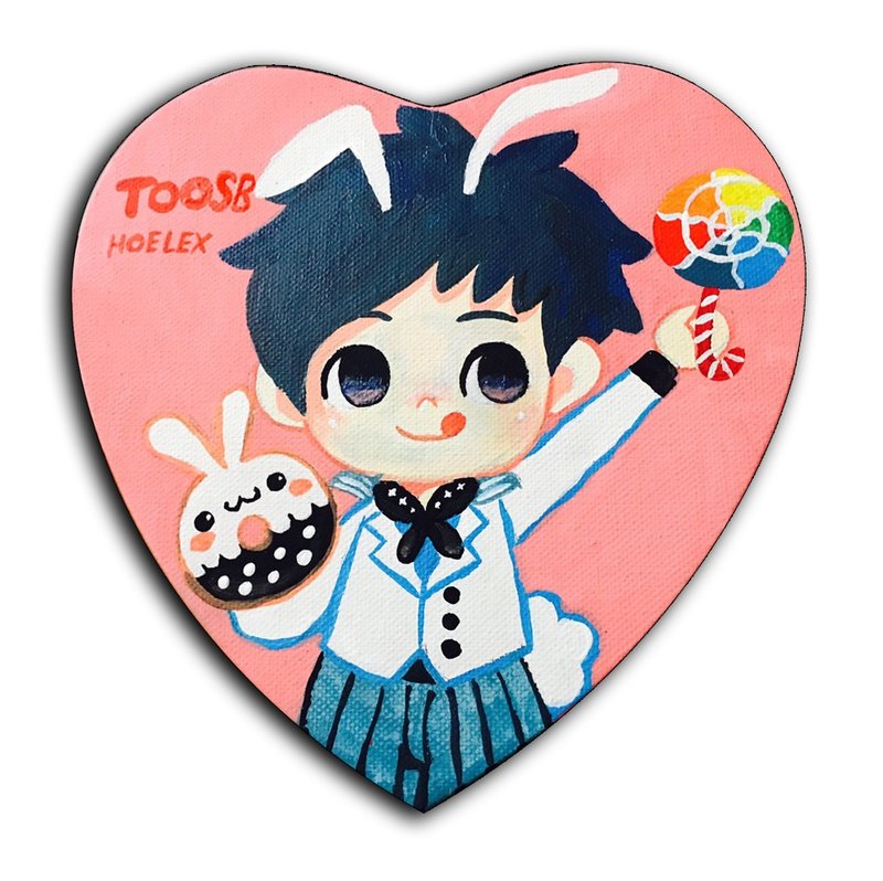 心梦原画系列 - (TOOSB兔司比款) - 海报/装饰画/版画 - 颜料 多色