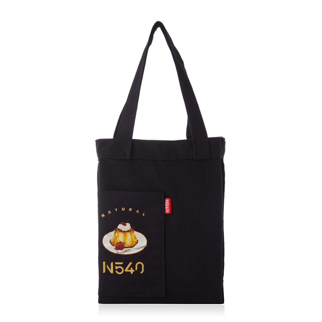 N540 Pudding bag ― 品牌帆布袋 - 侧背包/斜挎包 - 其他材质 黑色