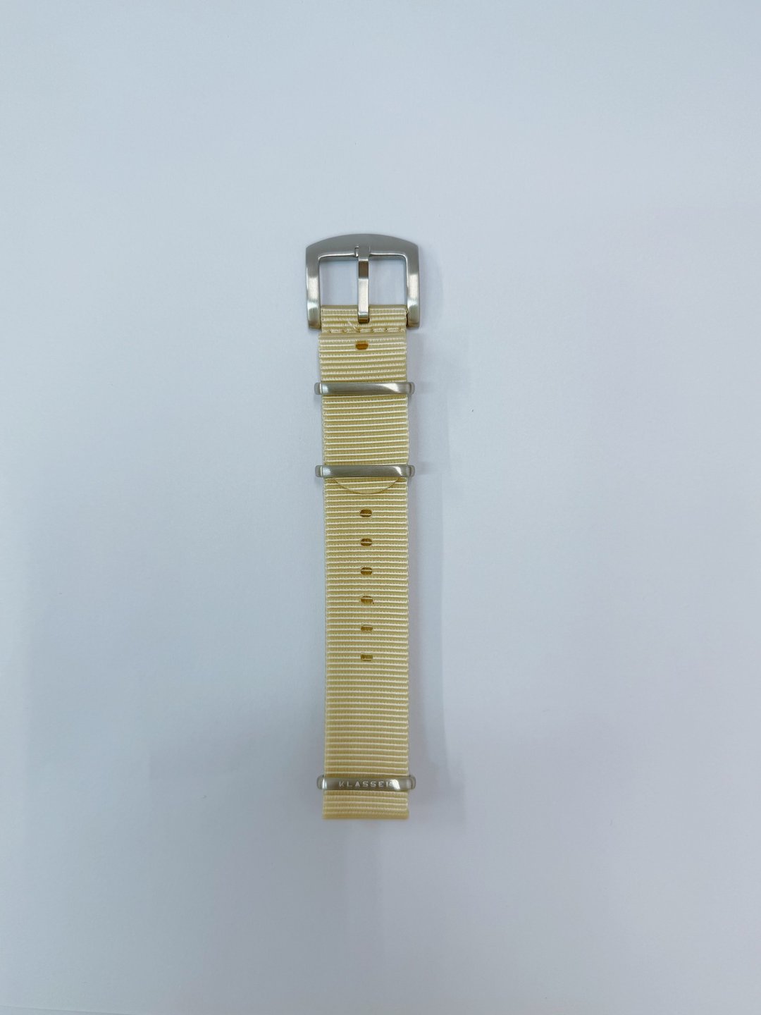 Klasse14 x Topbananax Mooma Mooni 米色尼龙表带 17mm/20m - 表带 - 其他材质 
