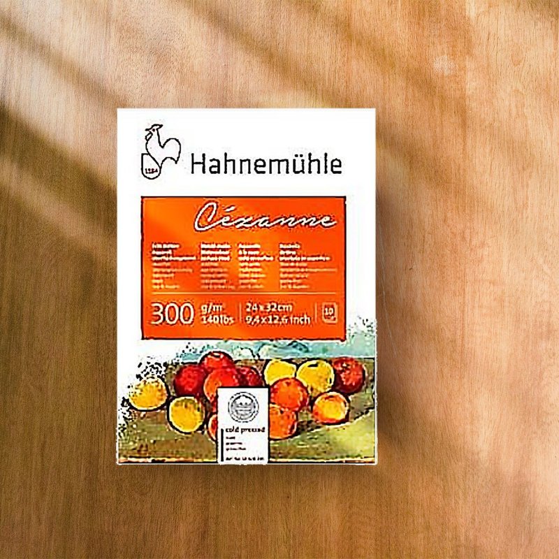 德国 HAHNEMUHLE  Cezanne水彩纸/24*32cm/300gsm-雾面 - 插画/绘画/写字 - 纸 白色