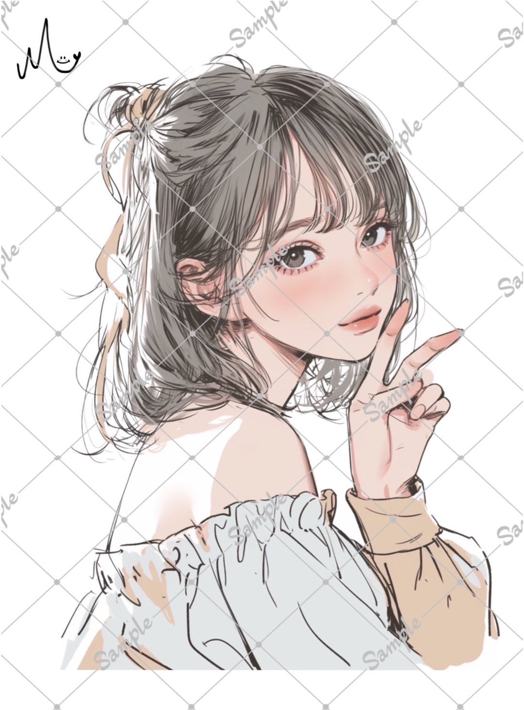 原创人物贴纸 - 贴纸 - 纸 