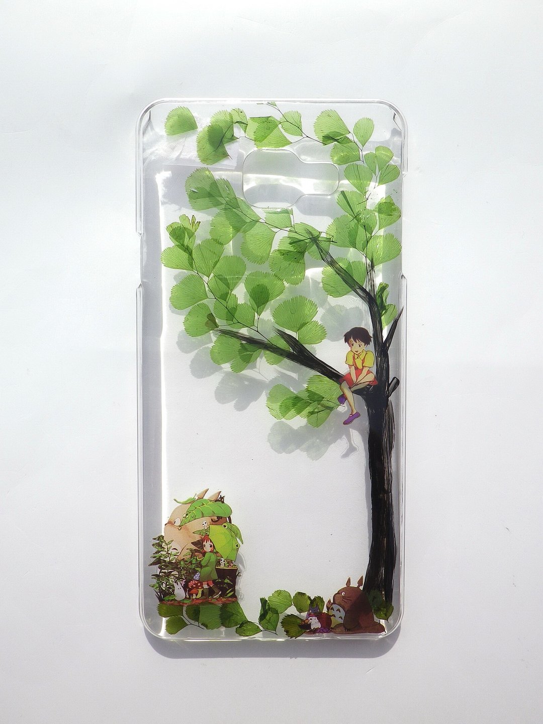 Anny's workshop手作押花手机保护壳，Samsung Galaxy A7 (2016版)，多多龙 - 手机壳/手机套 - 纸 