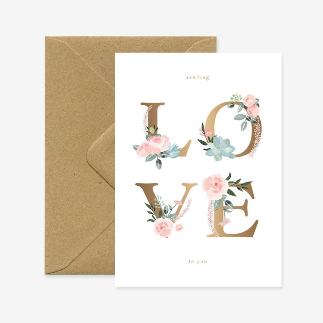 LOVE爱情卡 - 卡片/明信片 - 纸 