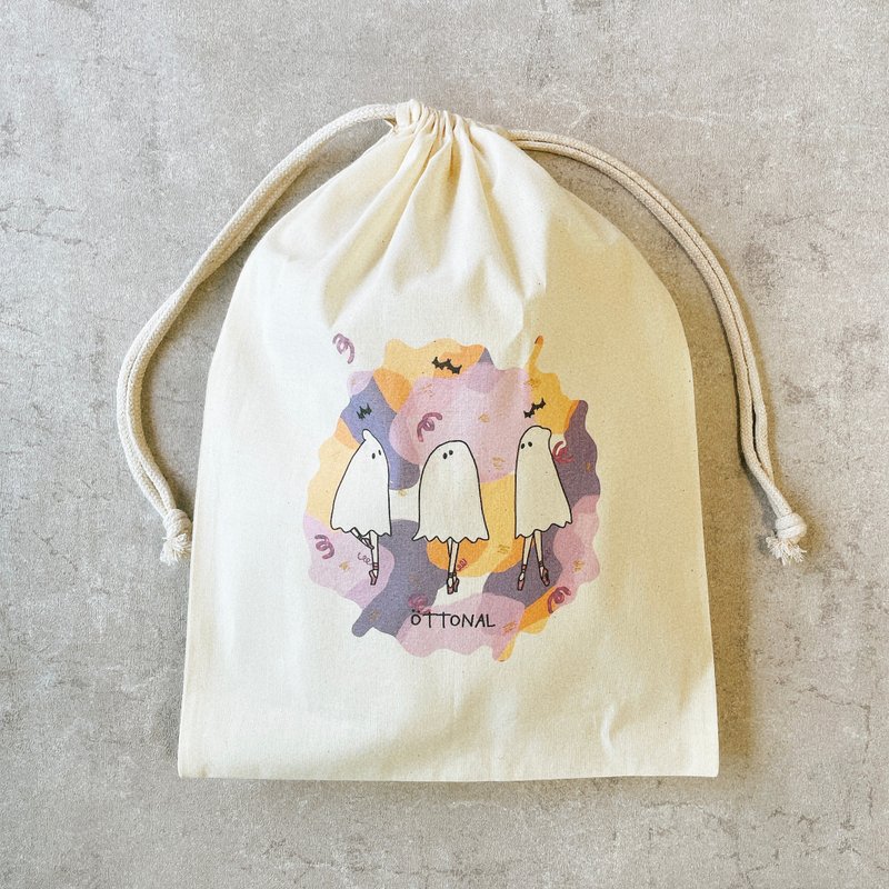 Goast Ballerina Cotton Purse - 其他 - 棉．麻 白色