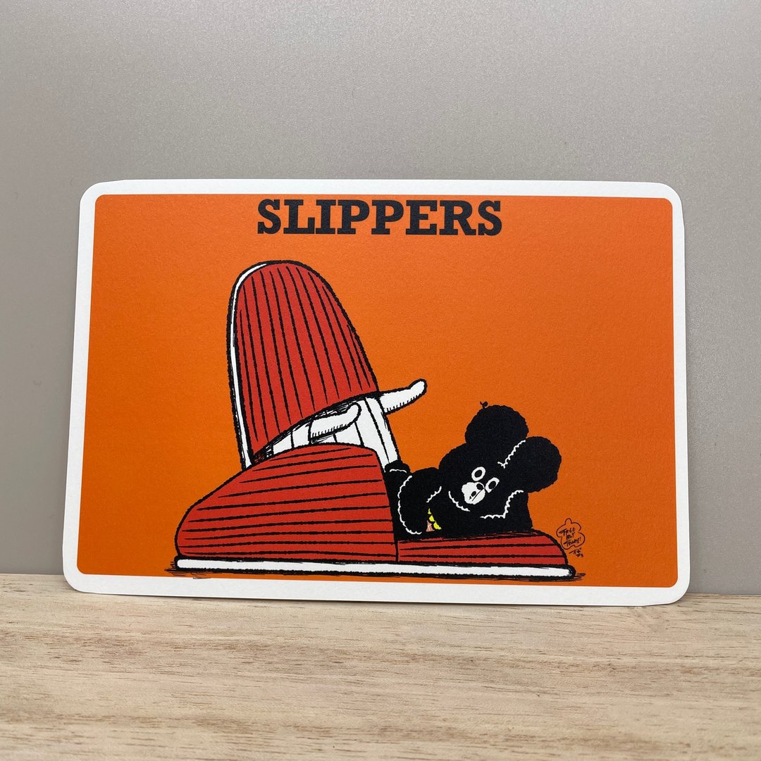 明信片 SLIPPERS - 卡片/明信片 - 纸 