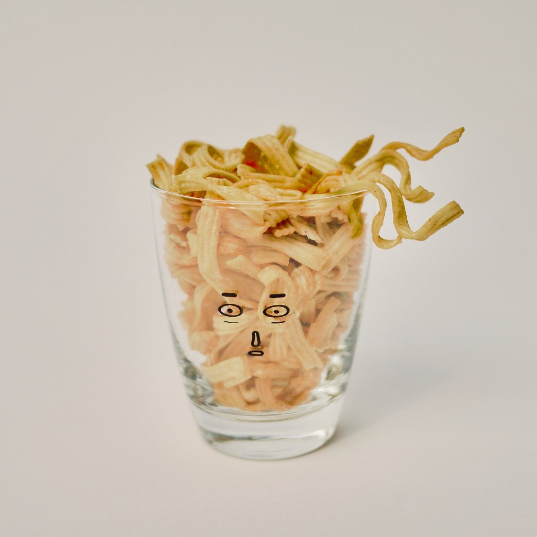 表情杯 - 呃呃 - 玻璃杯 - 玻璃 透明