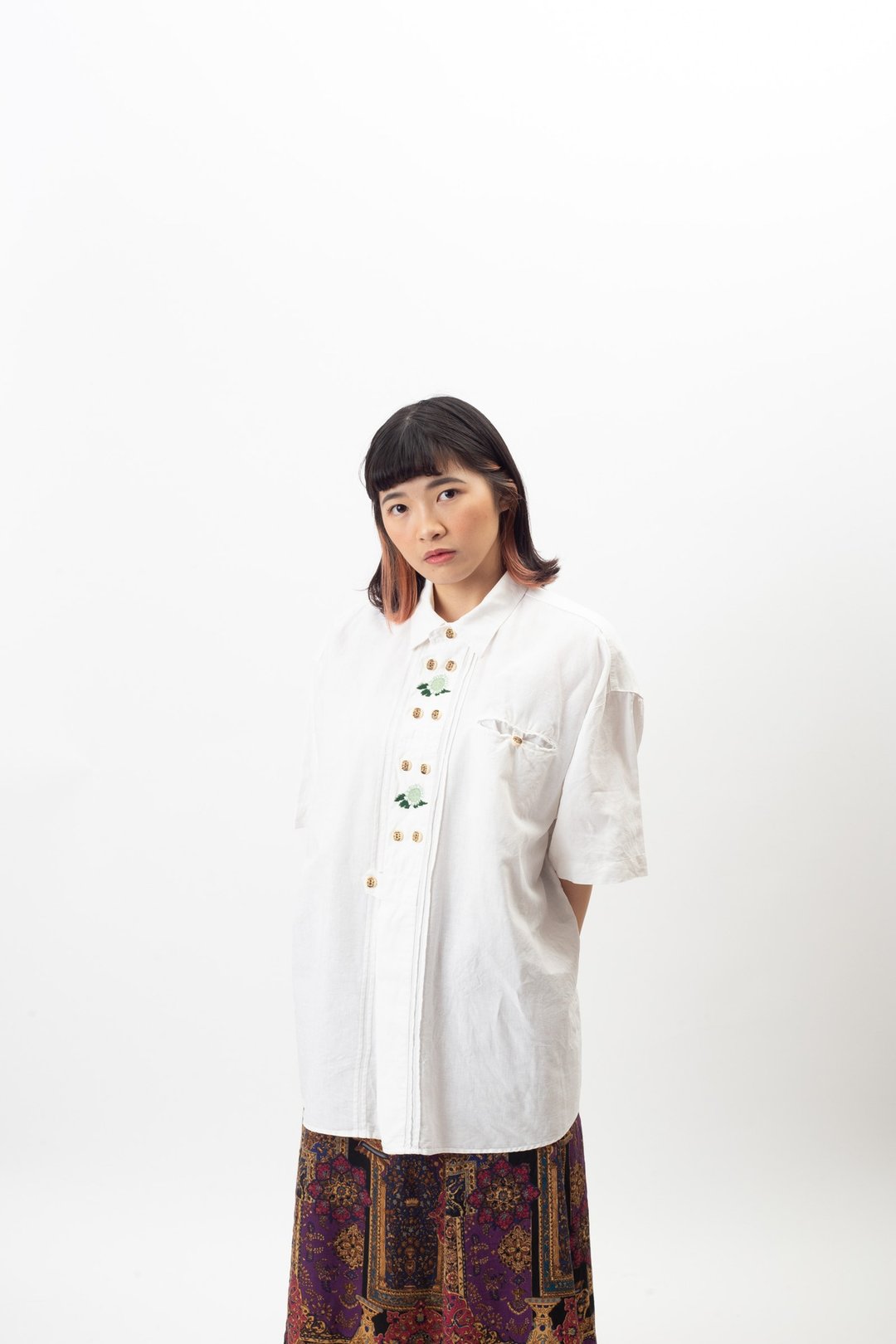 夏季提洛尔衬衫.Tyrolean Shirt【初恋贩卖所】 - 女装衬衫 - 棉 