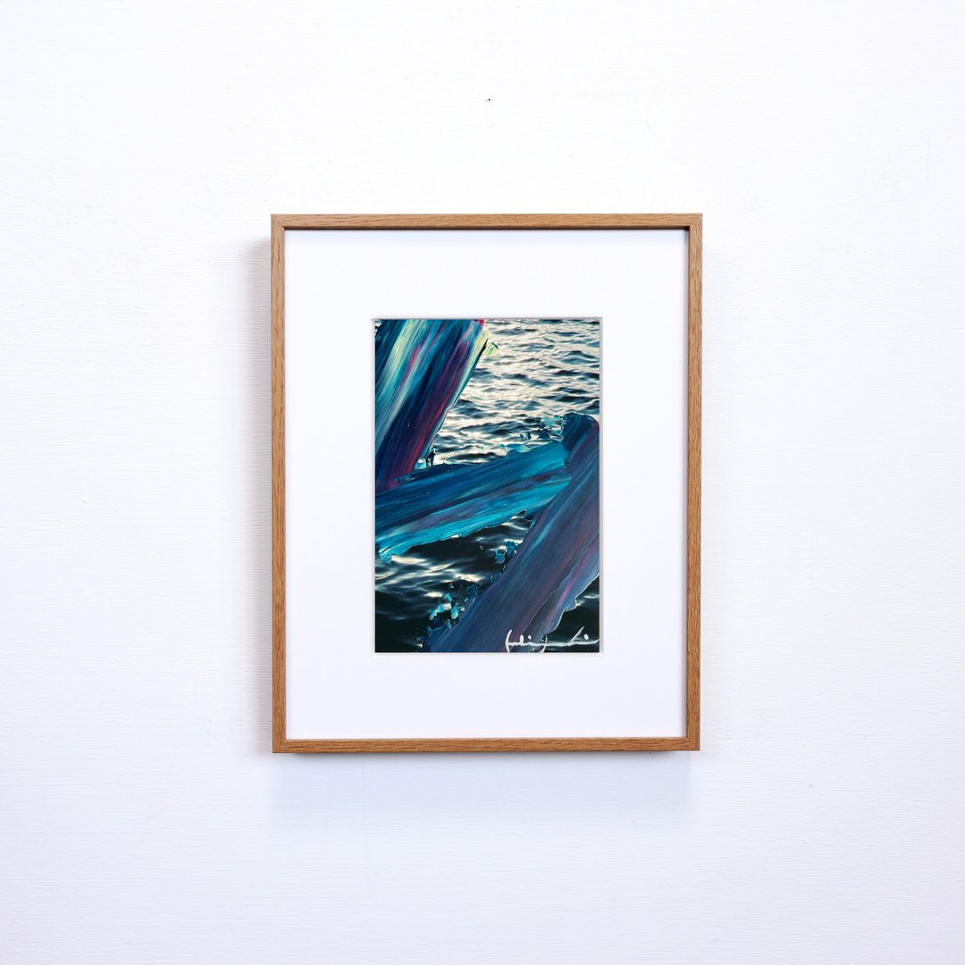 【画】压克力画/日本插画/日本制/室内艺术/海 - 插画/绘画/写字 - 压克力 蓝色