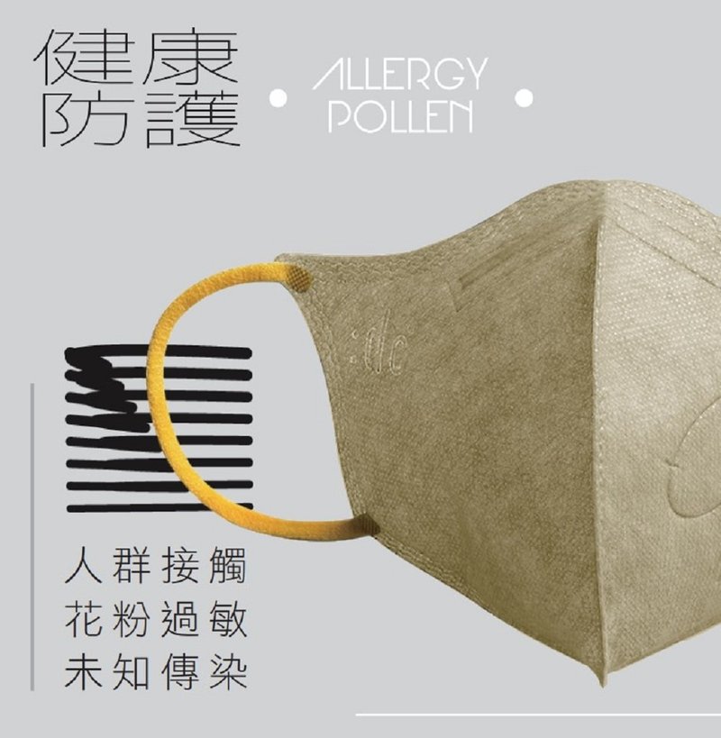 :dc 克微粒 - 立体奈米薄膜口罩 职业防护- 健康防护  (6片/盒) - 数码小物 - 其他材质 银色