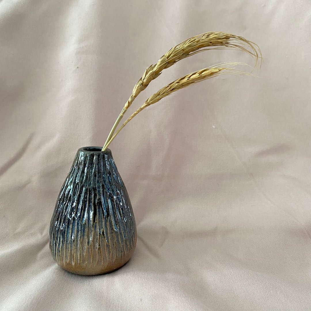 火山历险小花器 - 花瓶/陶器 - 陶 