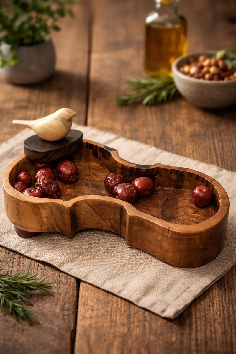 木碗 - 碗 - 木头 