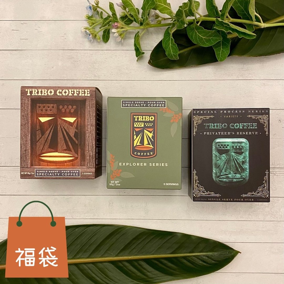 【福袋】三款系列 15 种风味 滤挂式咖啡 (5 入或 10 入 x 3 盒) - 咖啡 - 其他材质 