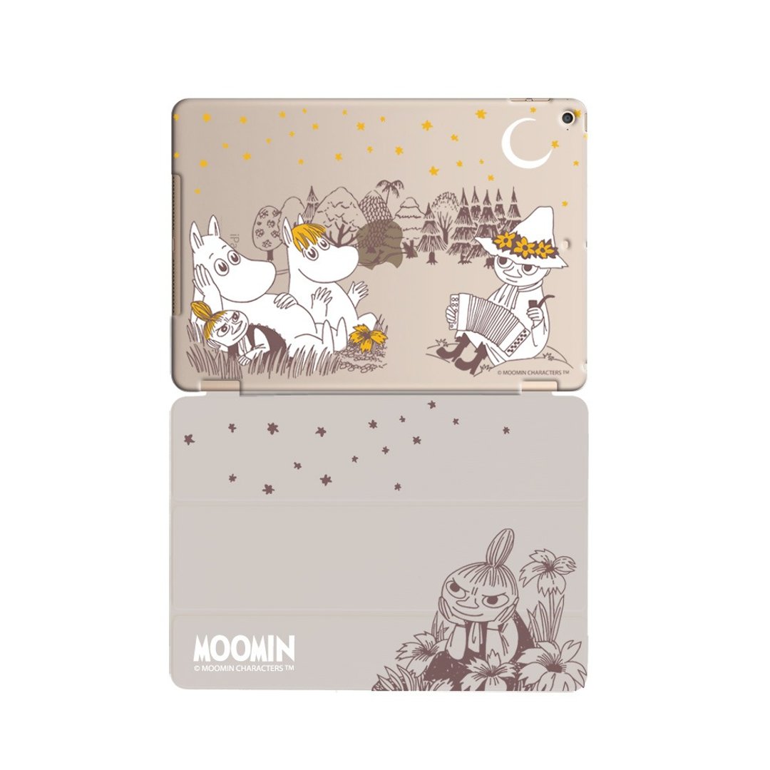 Moomin正版授权-iPad水晶壳【仲夏之夜】 - 平板/电脑保护壳 - 塑料 灰色