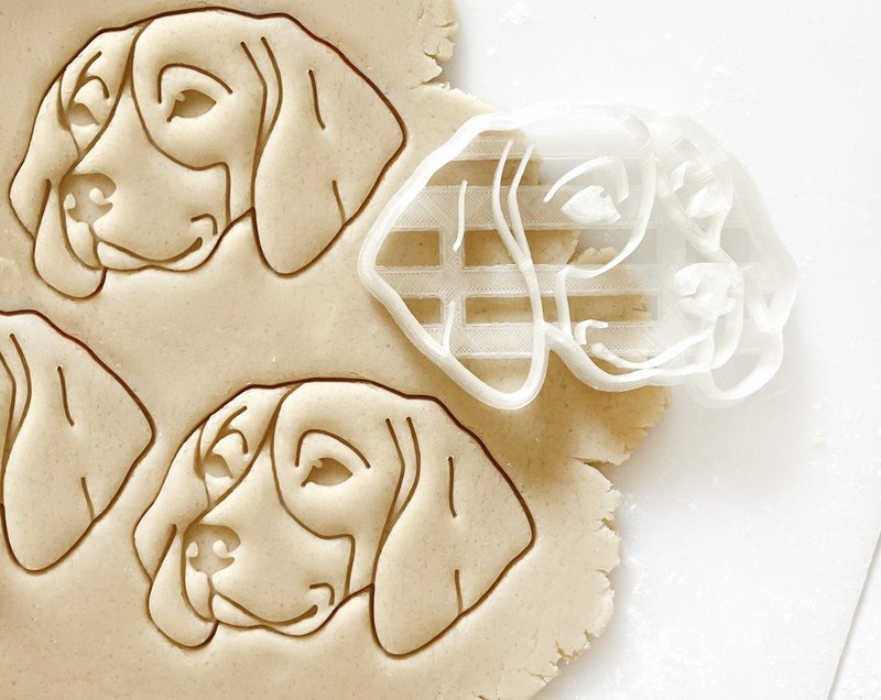 可颂猎犬造型饼干压模 - 其他 - 塑料 