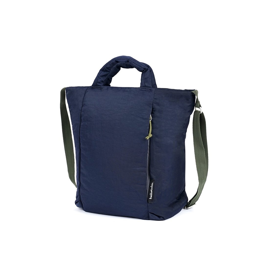 【FW25全新Wander系列】JULIAN 两用日常手提包 (莓果蓝) - 侧背包/斜挎包 - 环保材料 蓝色