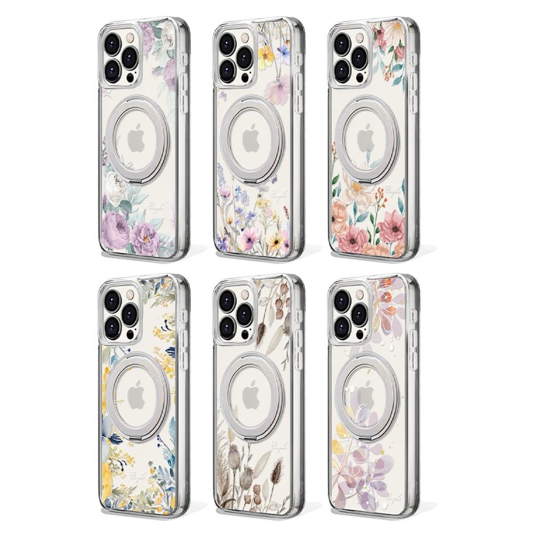 apbs iPhone 14/13系列 军规360旋转磁吸立架手机壳-多图可选1 - 手机壳/手机套 - 其他材质 多色