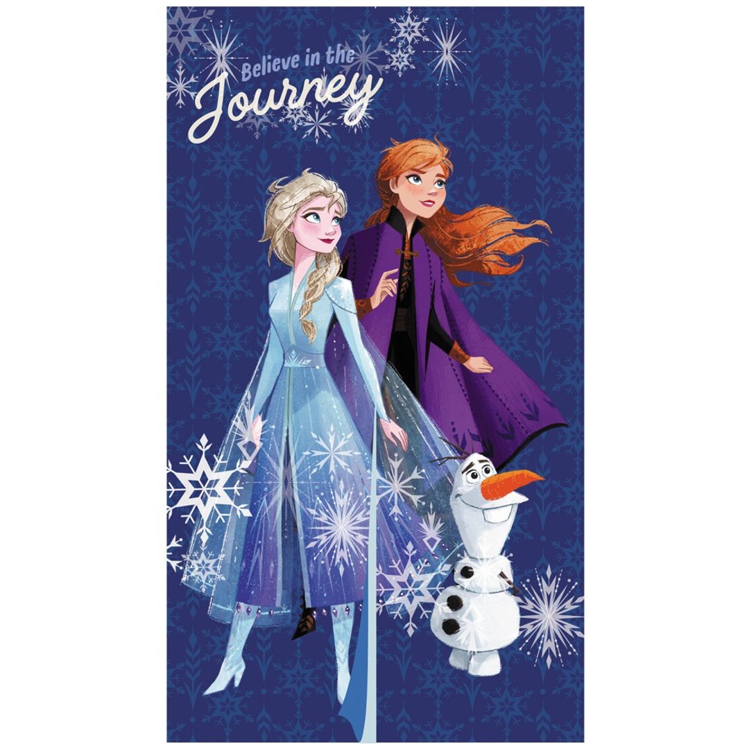 【Disney 迪士尼】数位印花对开长门帘-冰雪奇缘  台湾制造 - 门帘/门牌 - 聚酯纤维 