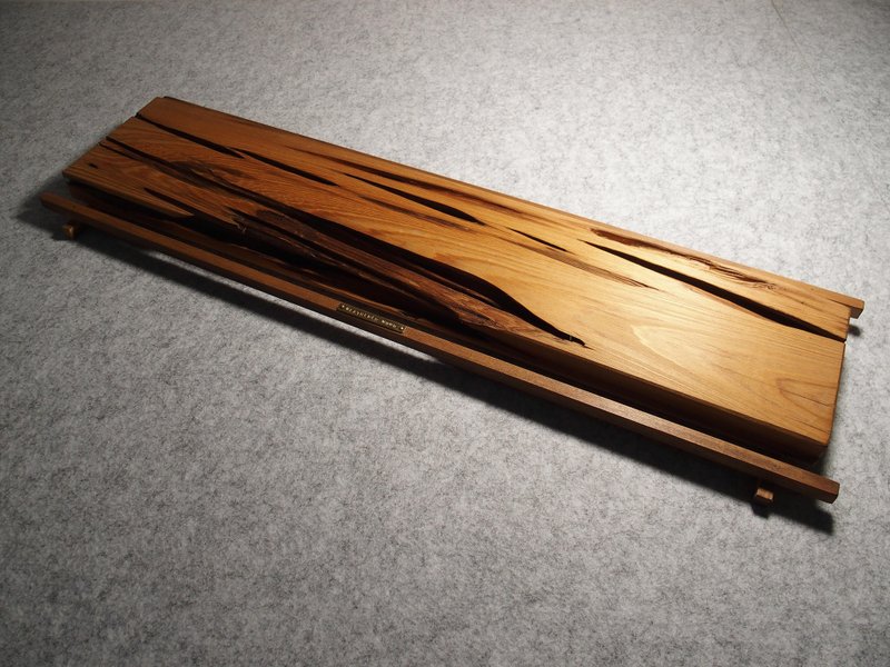 风化桧木植盘 WEATHERED WOOD -岩选1号 - 摆饰 - 木头 咖啡色