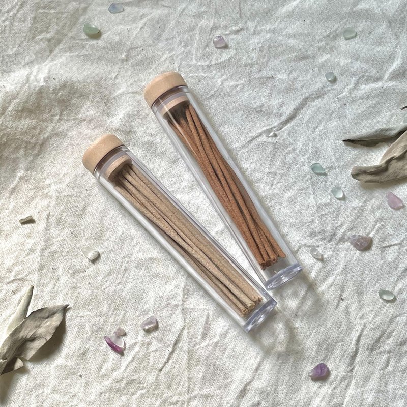 健康线香 / 雪松白鼠尾草线香 - 香薰/精油/线香 - 其他材质 卡其色