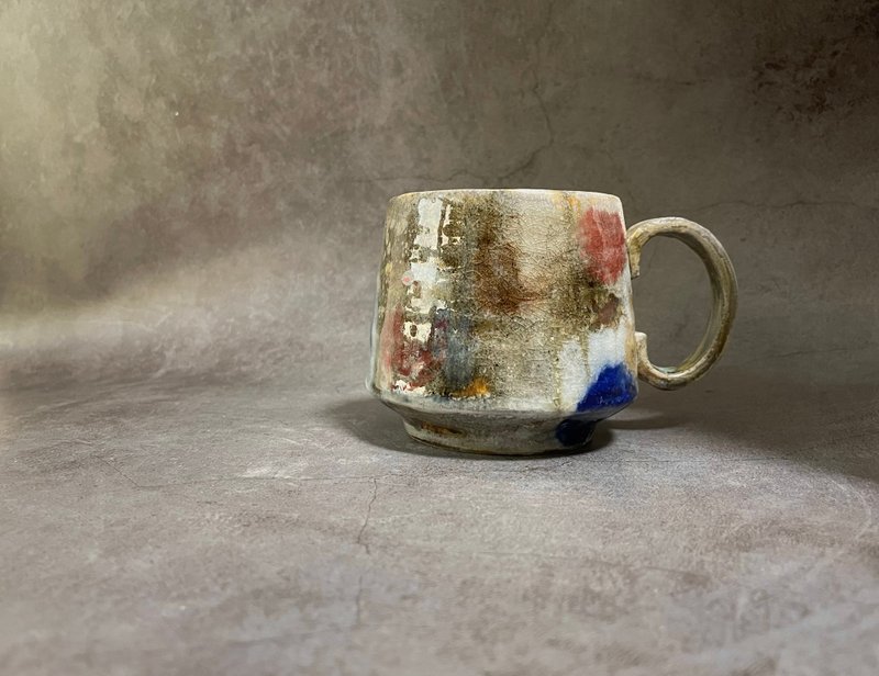 柴烧杯-时间印记-二次烧 - 咖啡杯/马克杯 - 陶 