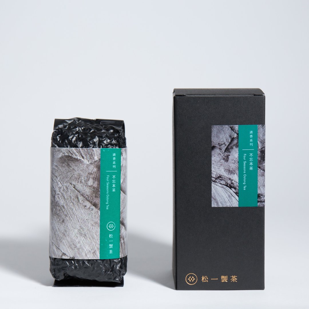 【冷泡茶推荐】不忘本茶 四季春茶 不知春茶 150g 茉莉花香 - 茶 - 新鲜食材 黑色