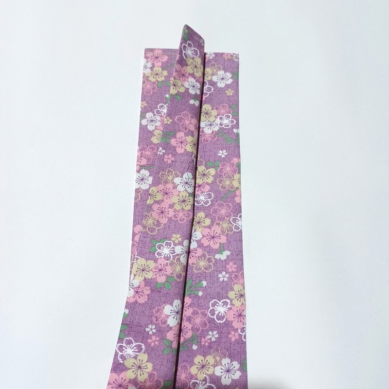 二胡护弦套-春季系列 (上方有开口) - 其他 - 棉．麻 紫色