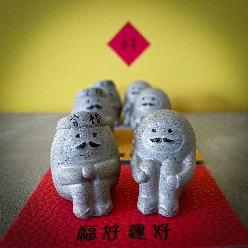 水泥制 小福匠组 - 摆饰 - 水泥 灰色