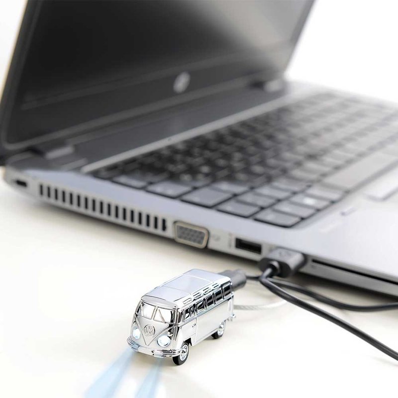 【毕业礼物】福斯T1 LED手电筒钥匙圈/USB-C 充电版 - 钥匙链/钥匙包 - 其他金属 银色