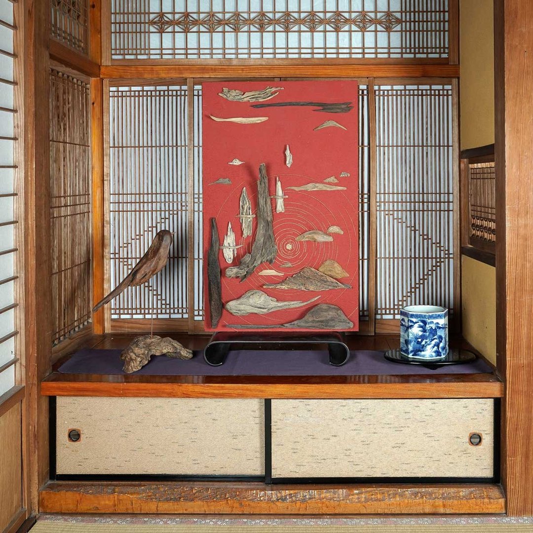 浮木山水画 L saiz 浮木艺术，墙面装饰，16 - 墙贴/壁贴 - 木头 咖啡色