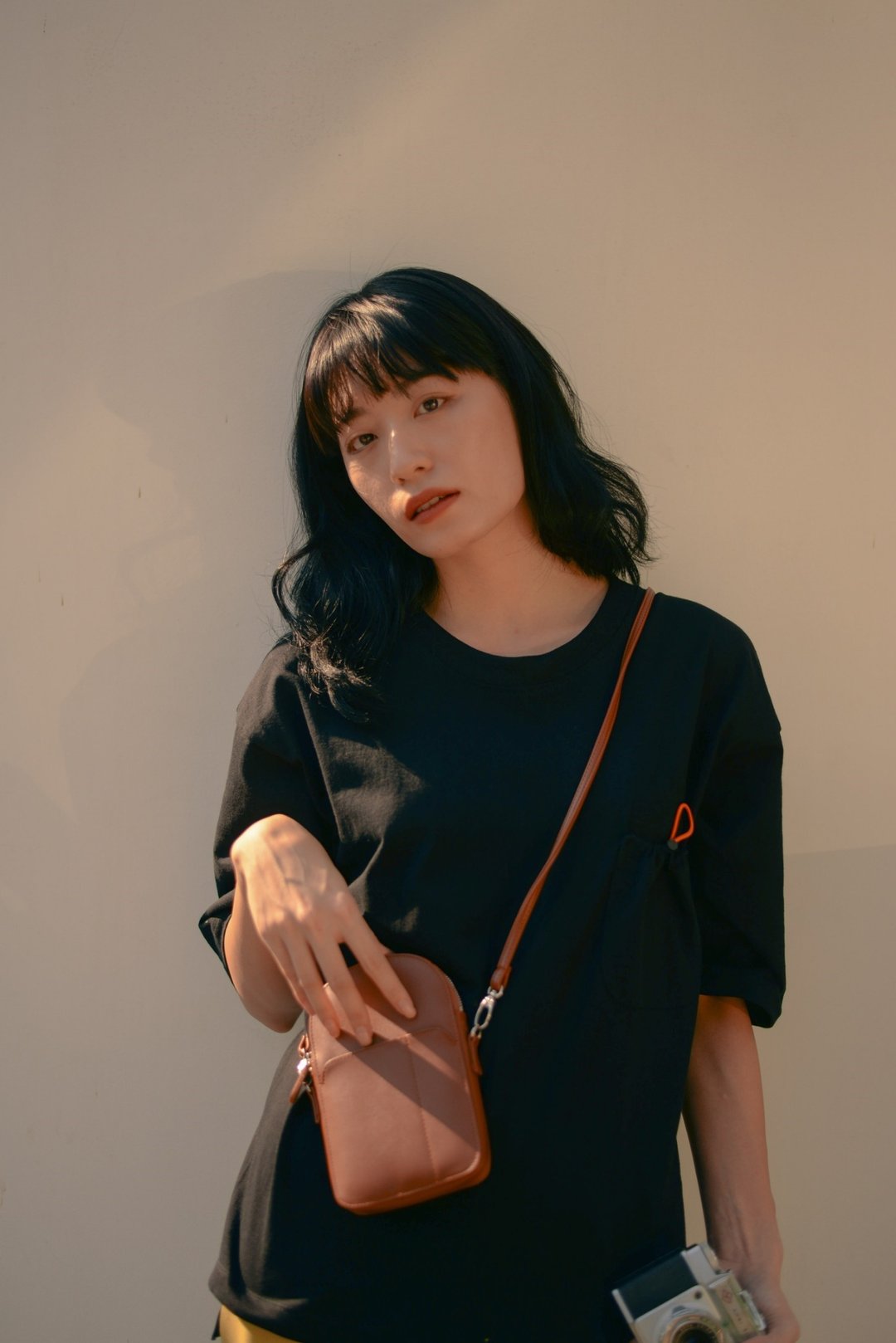 House Of High Jupiter Bag (Brown) - 零钱包 - 棉．麻 咖啡色