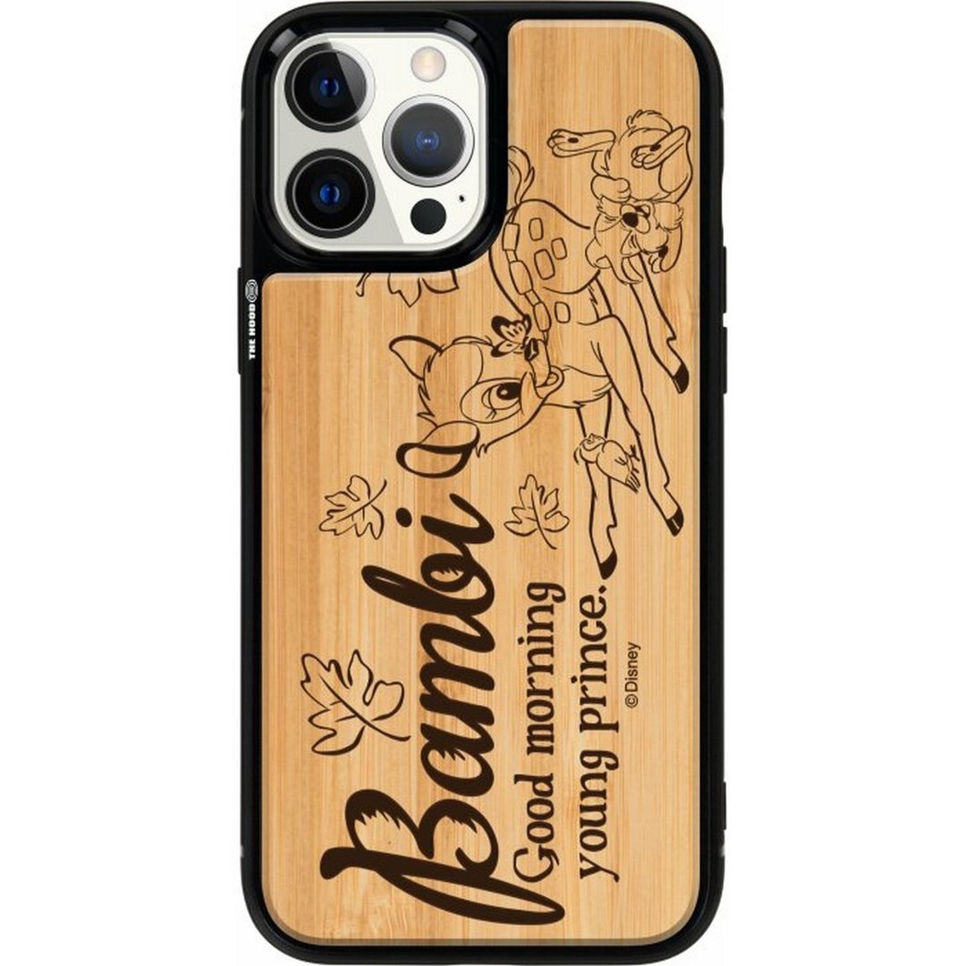 迪士尼米小鹿斑比 iPhone 15 Pro天然木保护殻case magsafe 5613 - 手机壳/手机套 - 木头 多色
