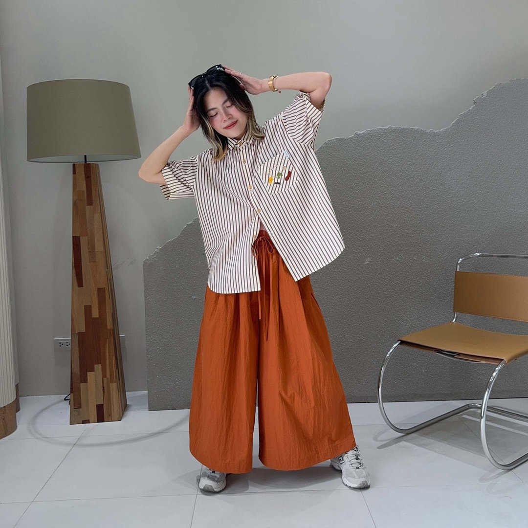 Giant 长裤 marmalade orange 橙色 - 女装长裤 - 其他材质 橘色