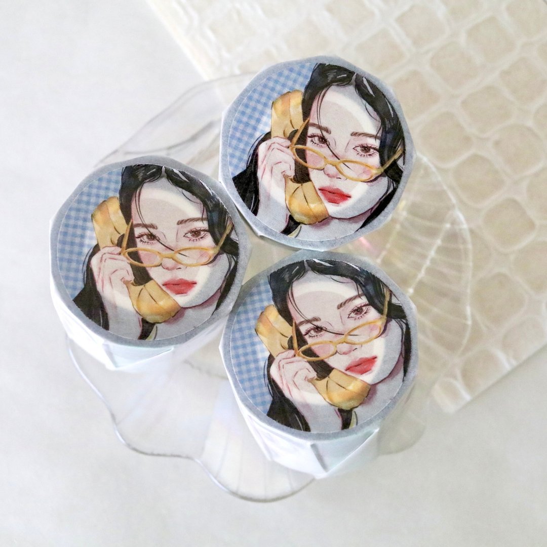 Shine PET 胶带 (5.5cm x 10m) - 纸胶带 - 聚酯纤维 透明