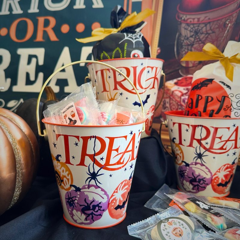 Halloween 万圣糖果提篮【英国糖迷你包8包入】 - 零食/点心 - 其他材质 橘色