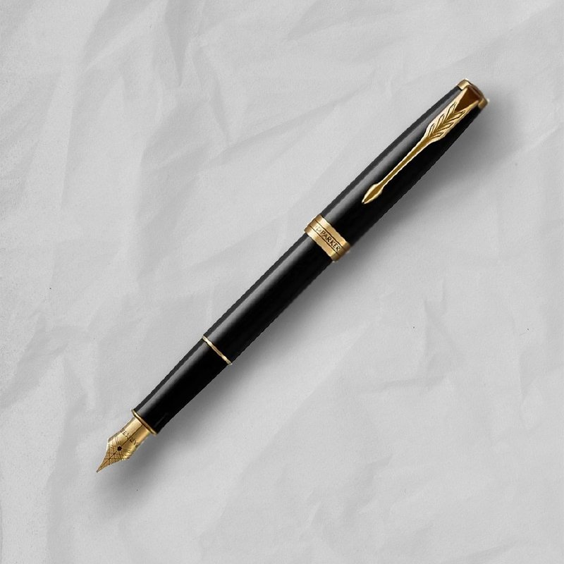 PARKER 派克 卓尔系列 雾黑金夹 F尖 钢笔 免费刻字 - 钢笔 - 其他金属 黑色