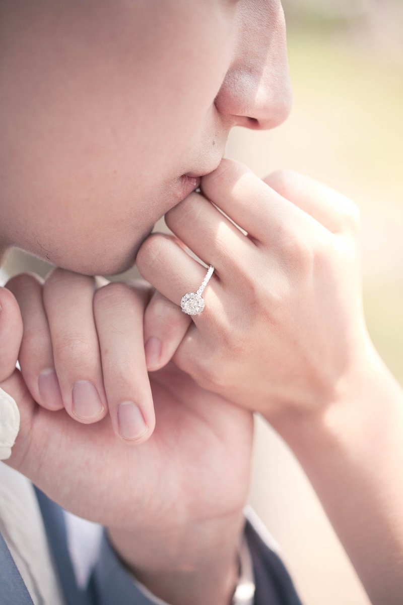 【ONEIDA】Devoted - 全心全意系列钻戒/戒指 (50分) - 对戒 - 其他金属 