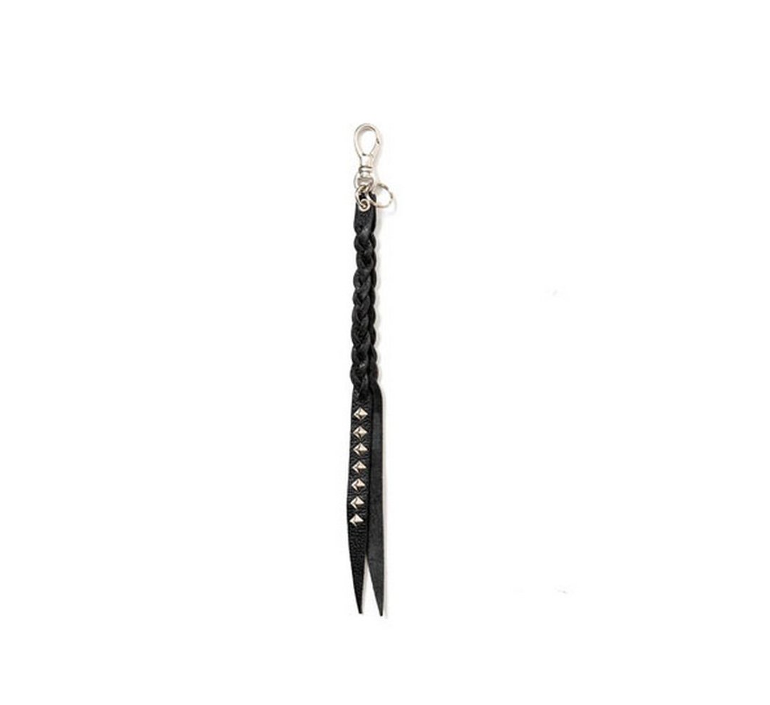 Calee Studs Leather Assort Key Ring镶钉皮革钥匙圈(Type II C) - 钥匙链/钥匙包 - 其他材质 黑色