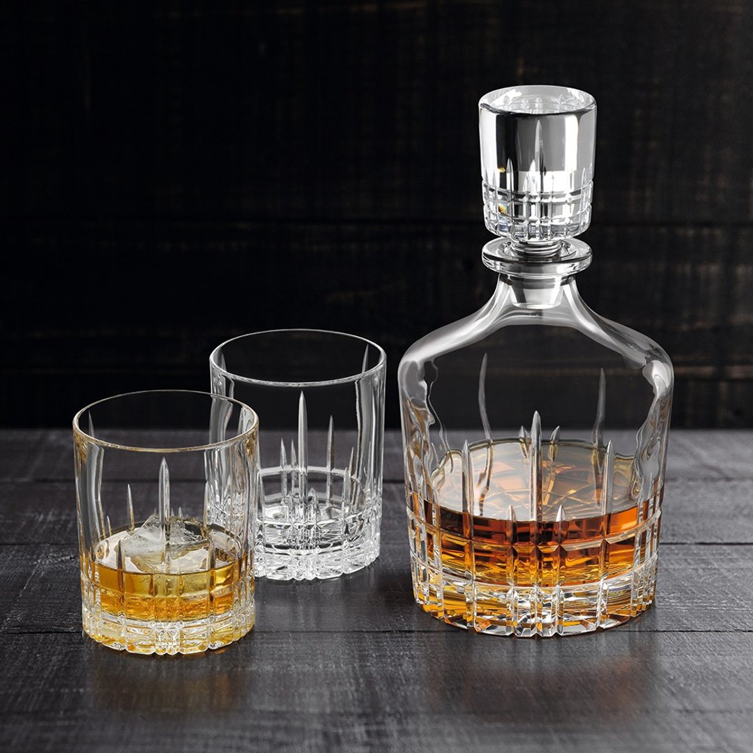 【Spiegelau】 Perfect Serve威士忌酒瓶+酒杯组 - 酒杯/酒器 - 玻璃 