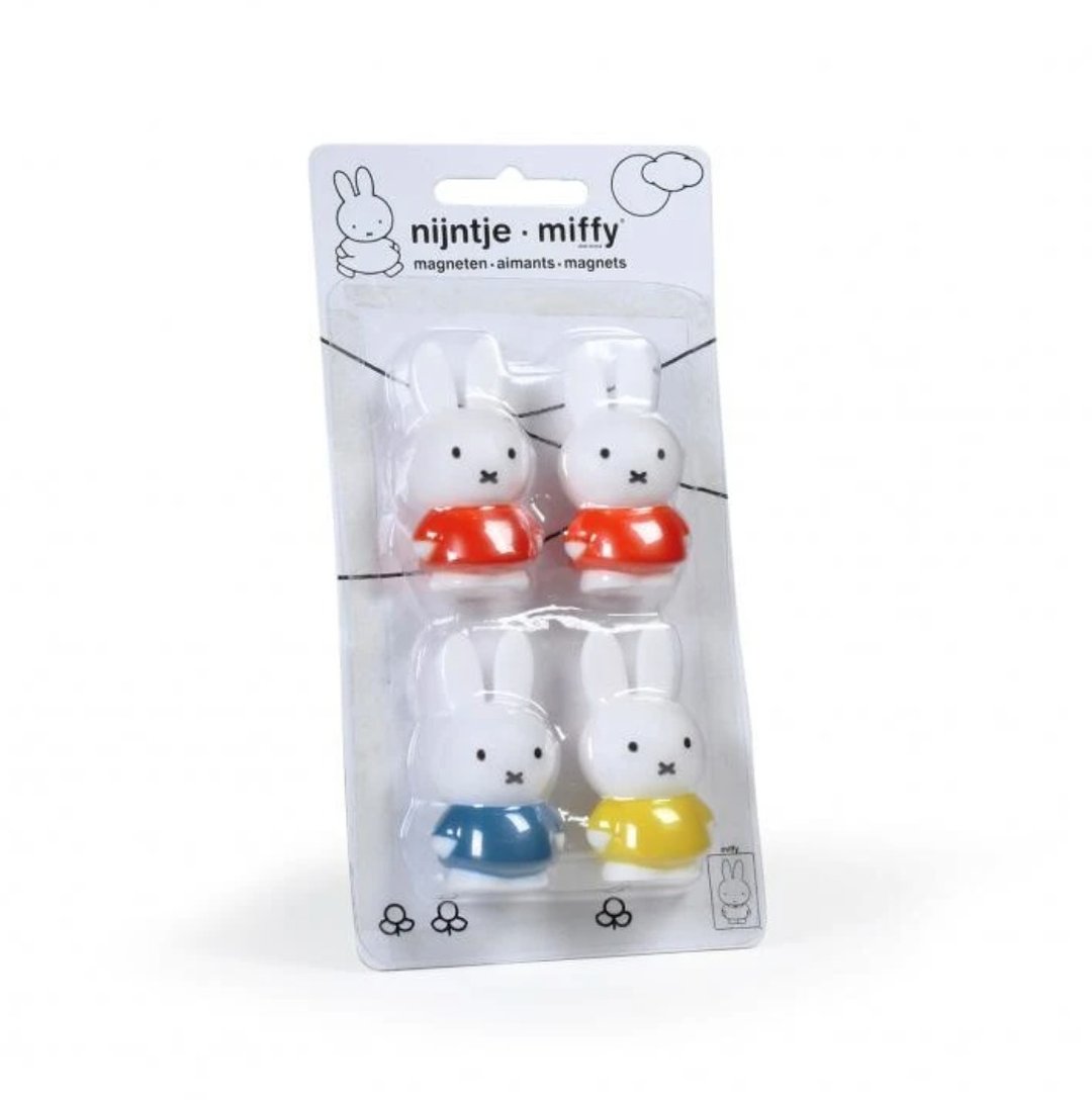 Miffy 米飞儿磁石4件套装 - 墙贴/壁贴 - 其他金属 